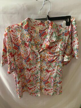 VERA BRADLEY Floral Pajamas Set in Pink Sz LARGE